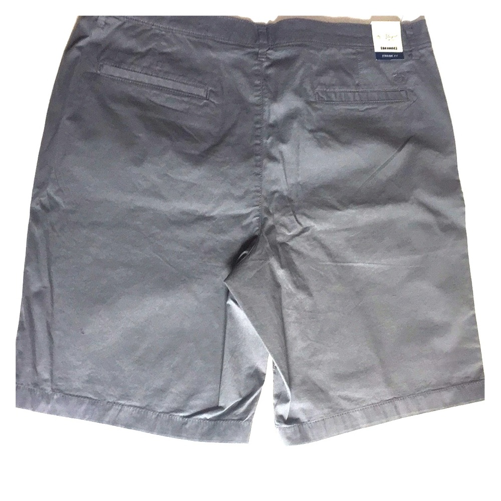 Penguin stretch straight fit man 38 gray shorts, A